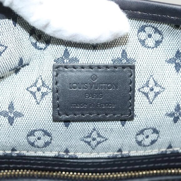 LOUIS VUITTON Monogram mini Bussus Marie Kate Bag Blue - Picture 13 of 16